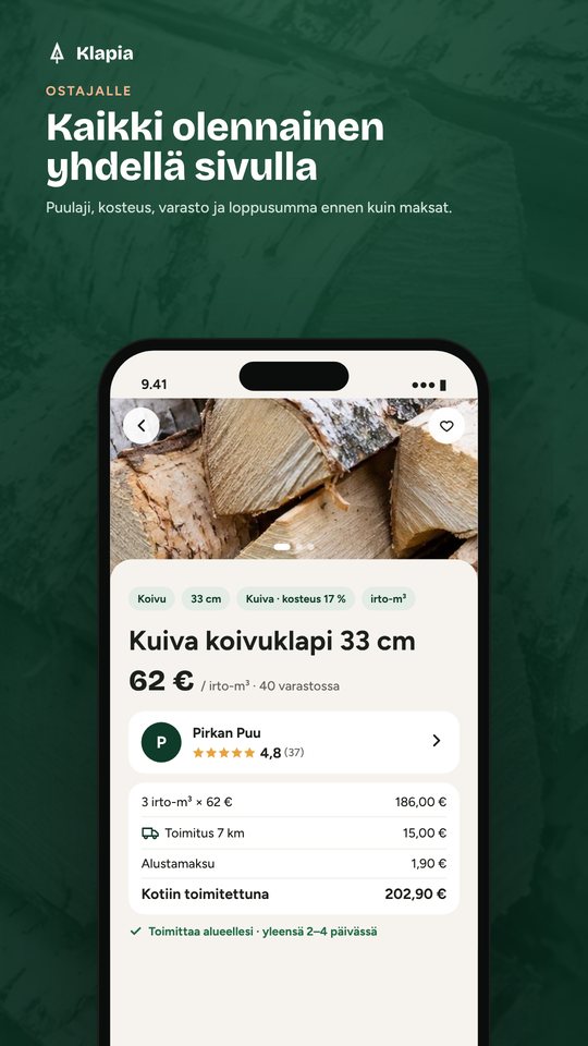Kaikki olennainen yhdellä sivulla